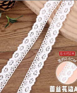 Dây ren trắng 2 m