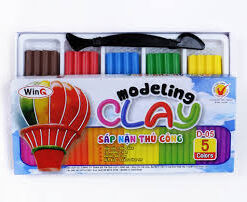 Đất nặn  5 màu Win D05
