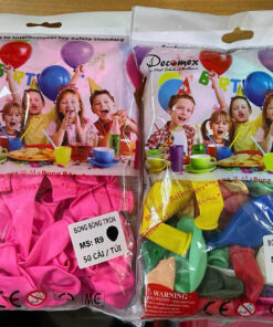 Alternative view of Bong bóng tròn đủ màu