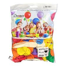 Bong bóng tròn đủ màu